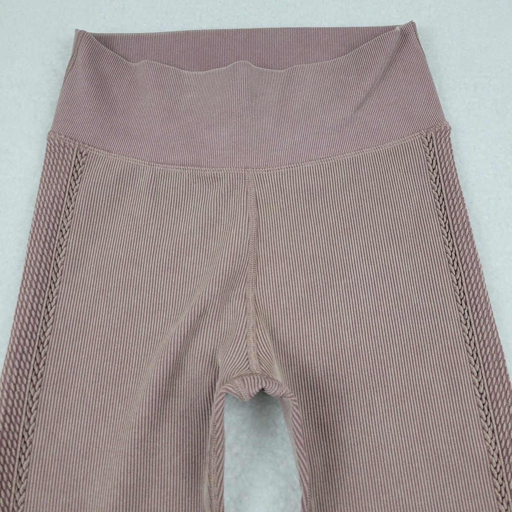 OFFLINE By Aerie Big Chill Seamless Legging Womens Medium M Textured Light Bark